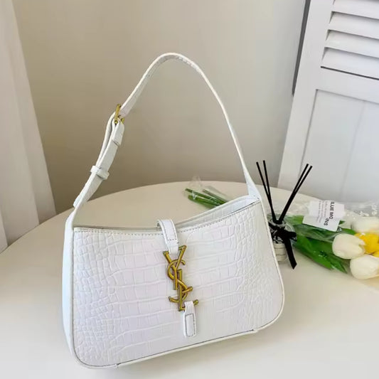 White And Gold bag