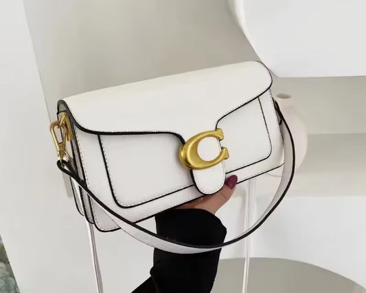 White and Gold bag
